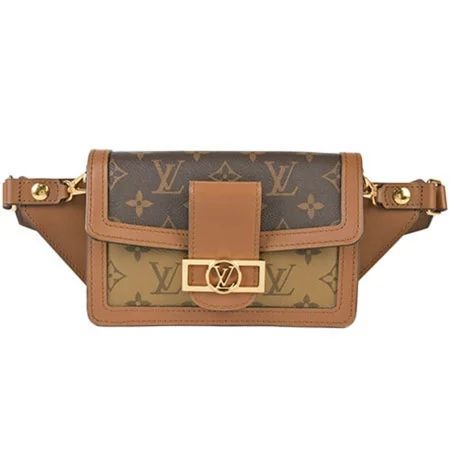 Used Louis Vuitton LOUIS VUITTON Bum Bag Daufine Monogram Reverse M44586 Waist Pouch | Walmart (US)