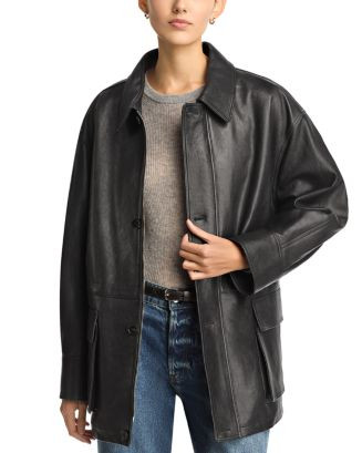 Arma Maeve Leather Jacket | Bloomingdale's Women | Bloomingdale's (US)