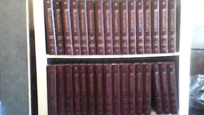 Encyclopedia Britannica 1986 Limited Edition Leather Bound Burgundy Set 15th Edi | eBay US