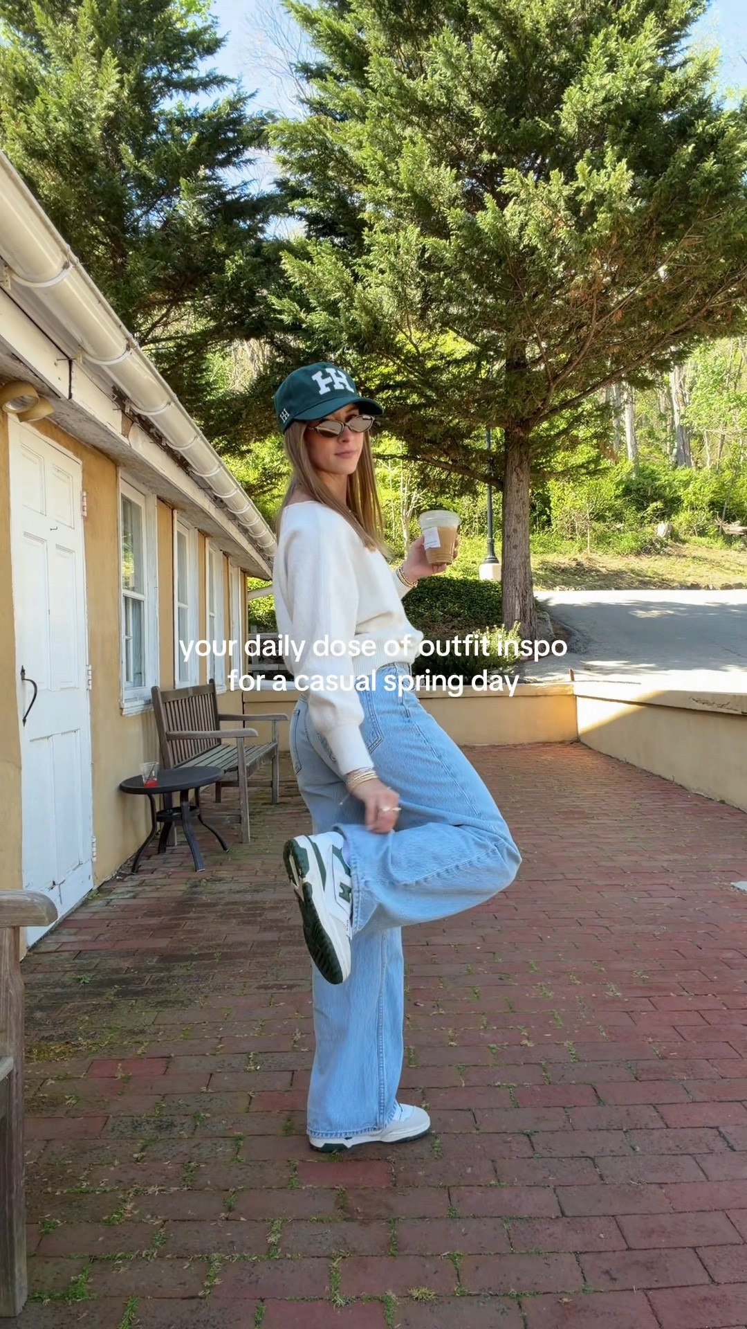 4/28/26 Casual Street Style Outfit of the Day A more casual, street-style outfit for an early spring day 🤍 wearing my favorite Abercrombie ultra loose jeans with an off-the-shoulder Aritzia sweater, finished with Amazon glasses and my New Balance 550s. Easy basics with a little edge—everything is linked here ✨



#LTKootd #LTKSeasonal