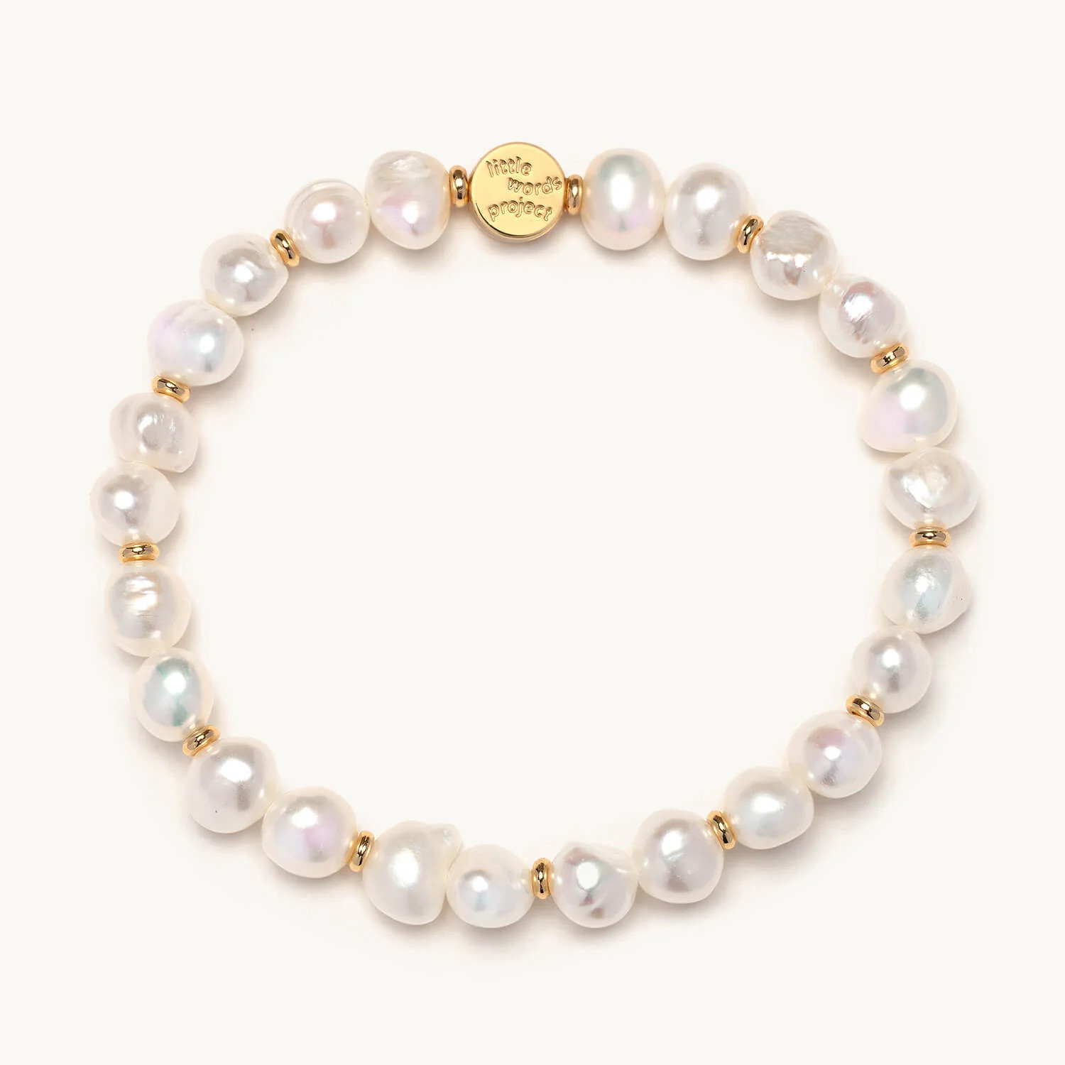 Freshwater Pearl Bracelet Base | Little Words Project