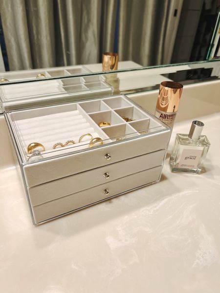 Target jewelry organizer  love this one bc you can put things on top of it and still get to the jewelry bc of the pull out drawers 

#LTKhome #LTKFind #LTKunder50
