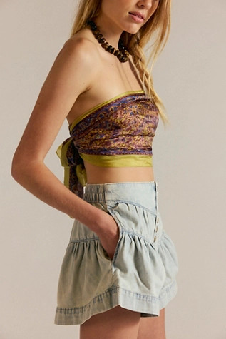 We The Free Fleur Denim Shorts | Free People (Global - UK&FR Excluded)