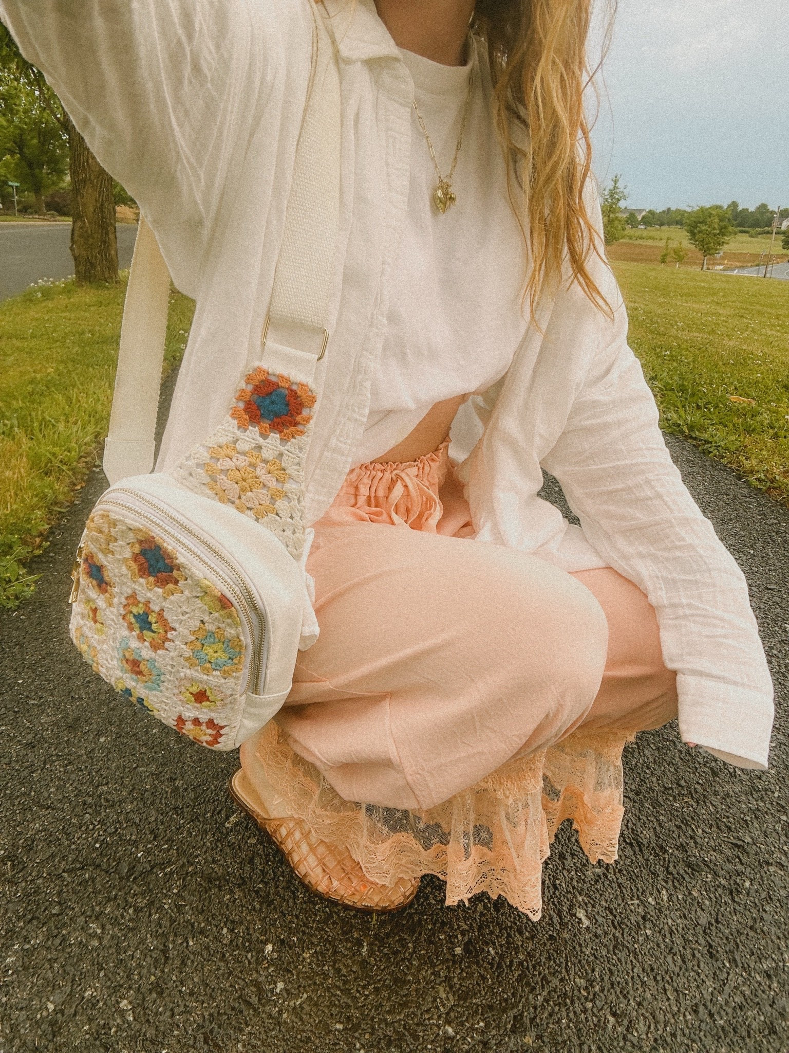 These pants are every boho girlies dream! 

Bag is an oldie from altardstate and I’m having a hard time finding something similar to link😅

#LTKootd #LTKgrwm #LTKdayinmylife
