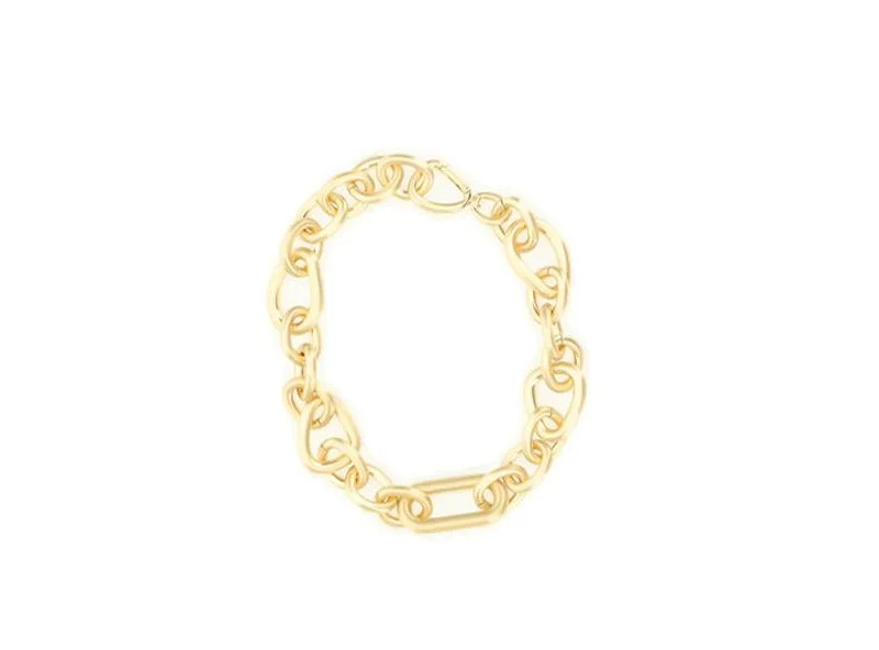 Cult Gaia Reyes Curb Logo Engraved Necklace | Cettire Global