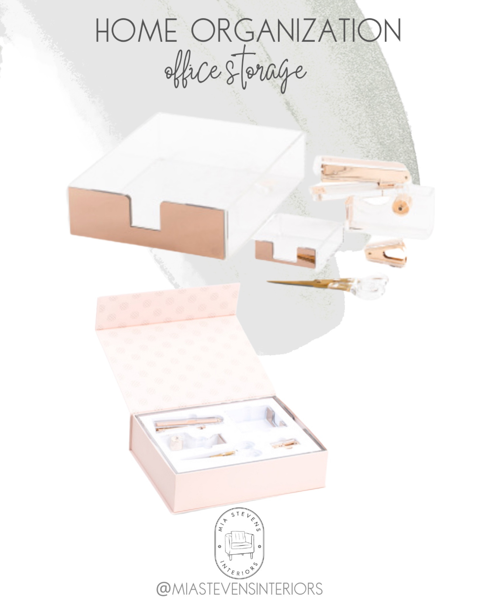 This clear acrylic and gold workspace set is so beautiful! It would also make a lovely gift!

#LTKhome #LTKFind