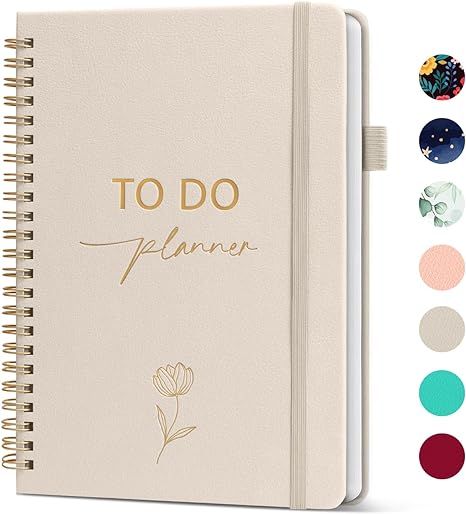 Aesthetic To Do List Notebook Planner - Simplified Undated Daily Planner to Stay Organized and Bo... | Amazon (US)