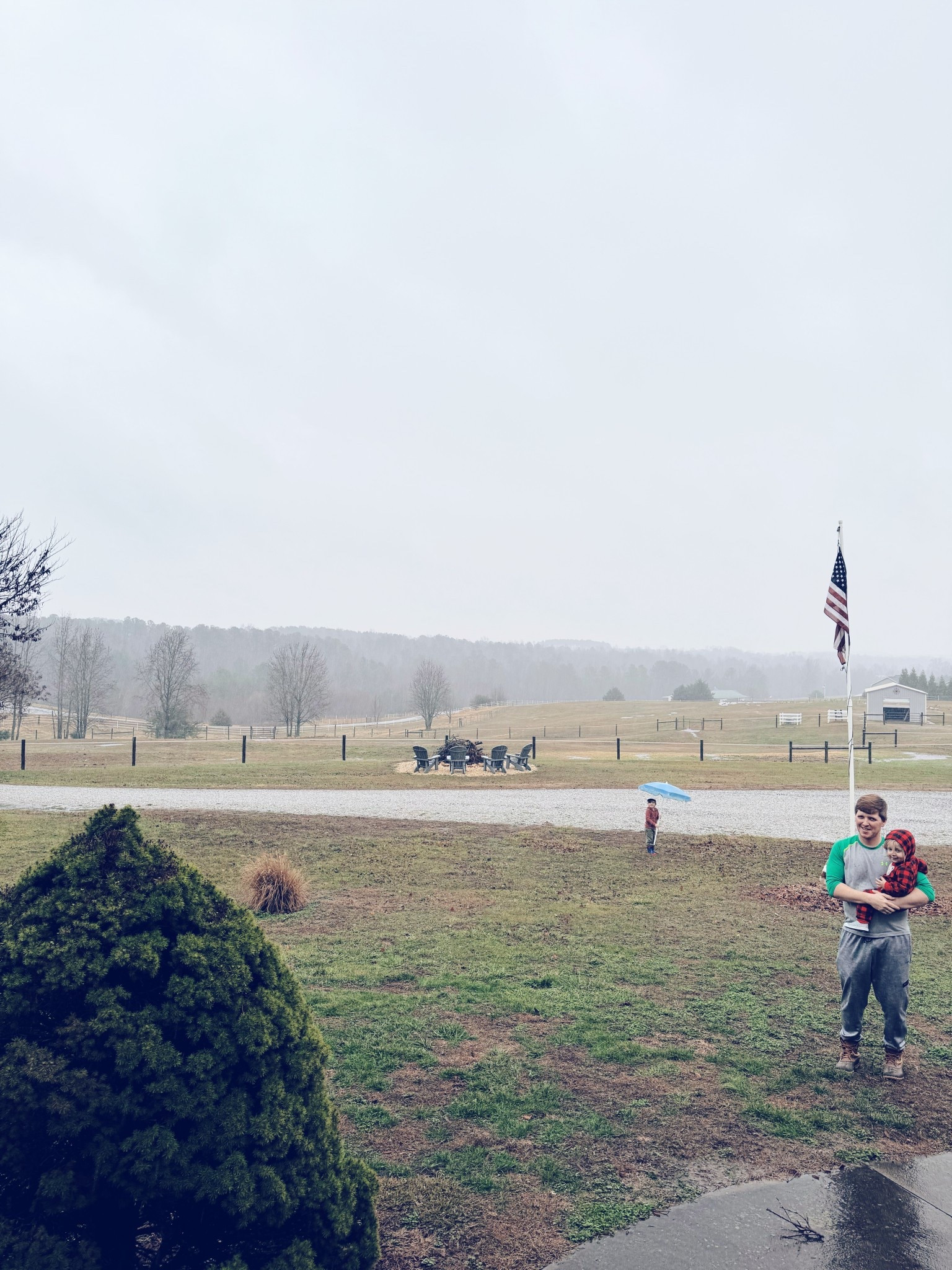 Love being surrounded by all these country boys of mine 🤠🩵👶🏼🙌🏽🐴 #allmyfarmhands 🤭🚜🌾