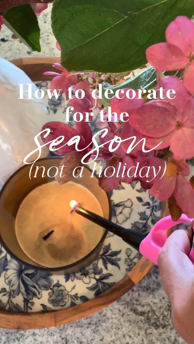 🍂 How to decorate for the season—not a holiday.
Comment FALL for all my favorites✨
If you’re ready to bring a little fall into your home without turning every corner into a pumpkin patch, SAVE THIS for your next shopping trip! 🤎

Here are 5 simple ways to layer in the feeling of fall:

1️⃣ Start with moodier textiles
Swap in deeper, richer throw pillows and cozy blankets.

2️⃣ Bring nature’s colors inside
Think earthy, muted tones inspired by the changing landscape. Faux stems make this super easy!

3️⃣ Use what’s growing outside
Trim a few hydrangea stems from the backyard and let them dry naturally for a beautiful seasonal touch.

4️⃣ Layer in seasonal details
Pumpkins, gourds + natural elements add that fall feeling without screaming “holiday.”

5️⃣ Style your surfaces
Don’t forget your mantel, coffee table, dining table + other tabletops. A few seasonal colors and natural elements can completely change the feeling of a space.

And remember… fall isn’t just about what you see. 🍂
It’s what you feel, smell + taste, too. Cozy textures, candles, fresh flowers from the yard… and maybe a loaf of banana bread coming out of the oven. 🤎

The goal? Layer the feeling of the season—not the holiday.

Save this for your next shopping trip & use it as your little fall decorating checklist!

Comment FALL and I’ll send you all my favorites! 🍂

#fallinspo #fallvibes🍁 #falldecor #falldecorations #fallseason