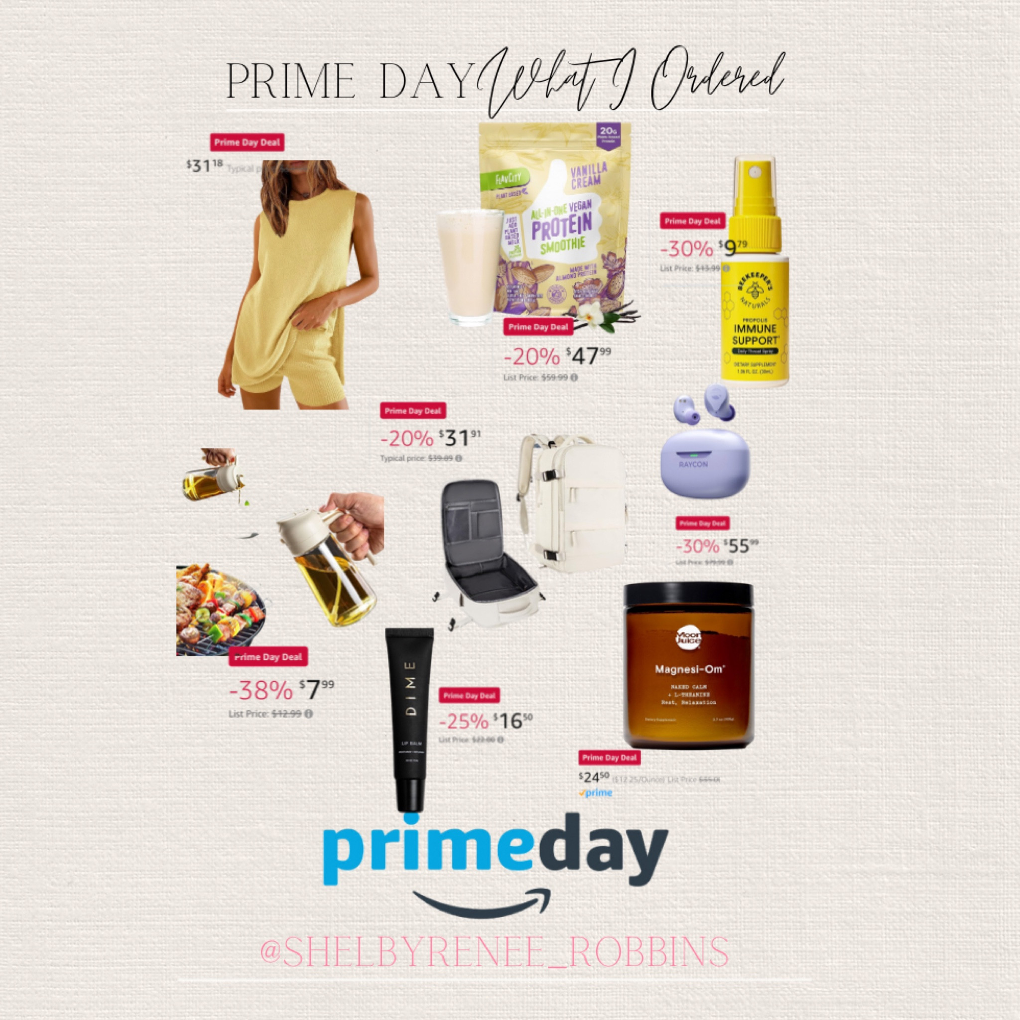 What I bought from Prime Day 

#LTKSaleAlert #LTKStyleTip #LTKHome