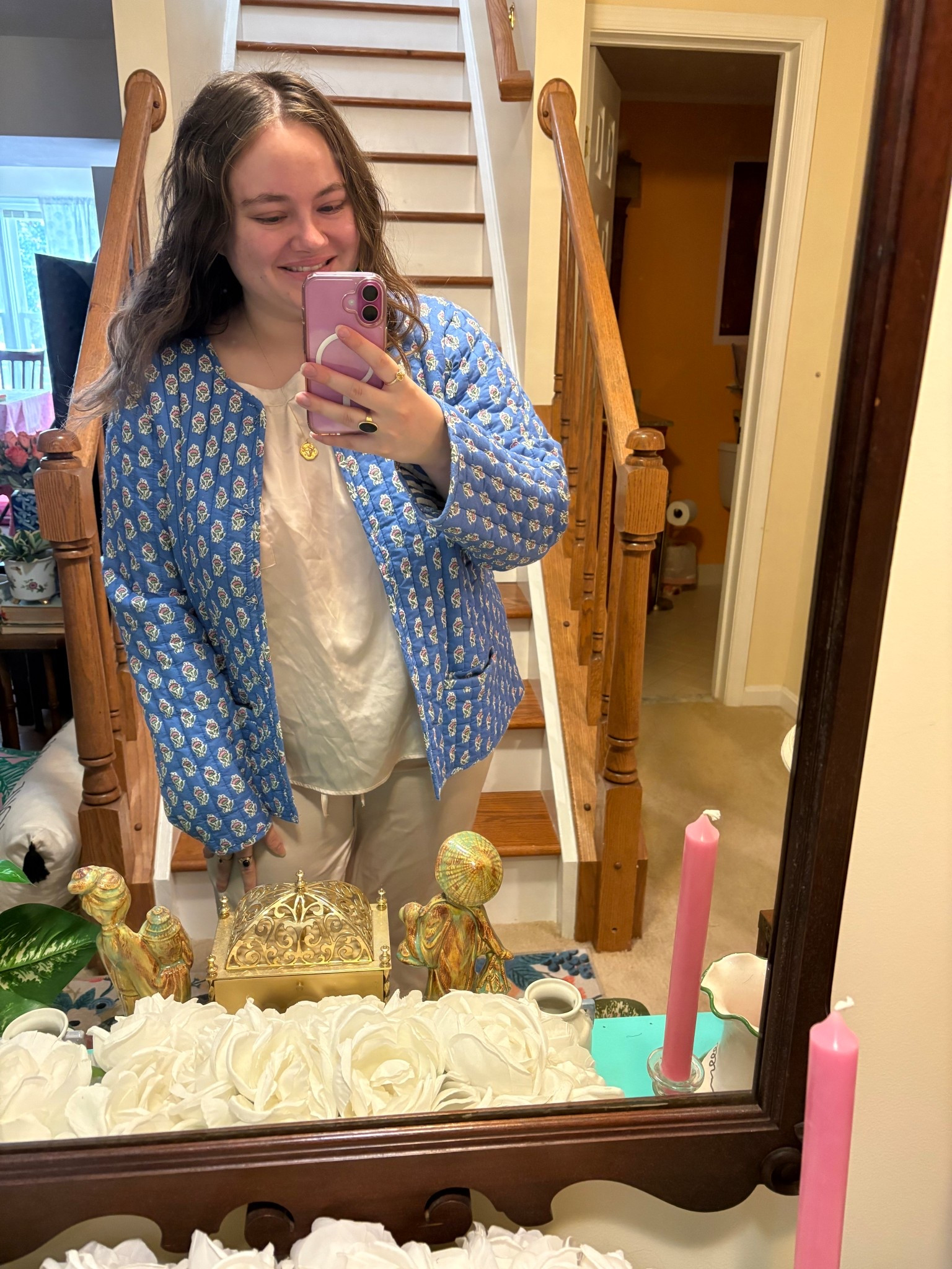 February 23, 2026 OOTD! 

Loungeset • block print jacket • spring break travel outfit ideas • spring break 

#LTKootd #LTKdayinmylife #LTKgrwm