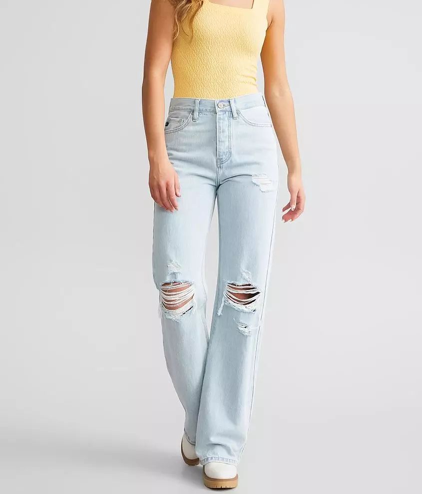 High Rise 90's Flare Jean | Buckle