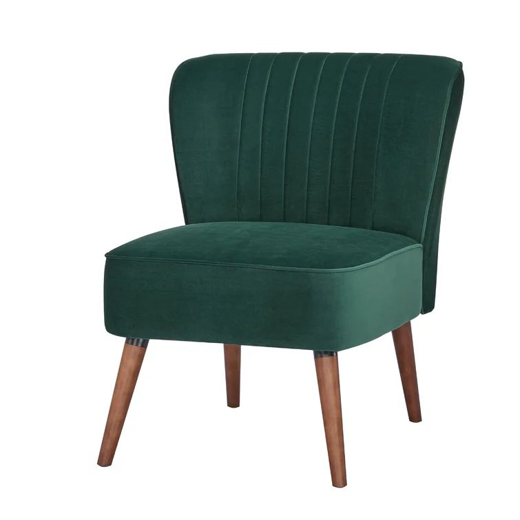 Jaelynn 27.95Cm W Velvet Linen Side Chair | Wayfair Professional