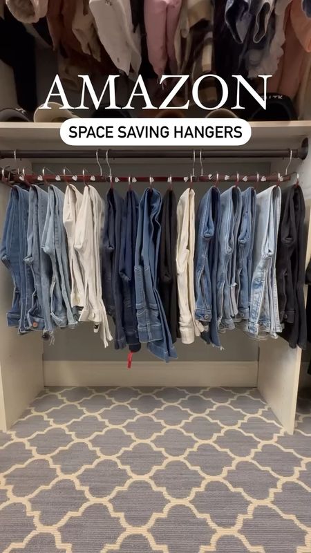 These space saving hangers are a game changer! Great for jeans or pants! Come in a 2pack and easy to install.

Organization, closet organization, pants hangers

#LTKhome #LTKover40 #LTKfindsunder100