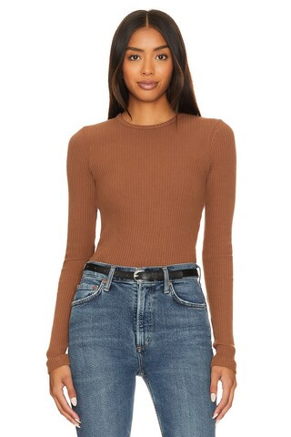 Alma Shrunken Crew Neck
                    
                    AGOLDE | Revolve Clothing (Global)