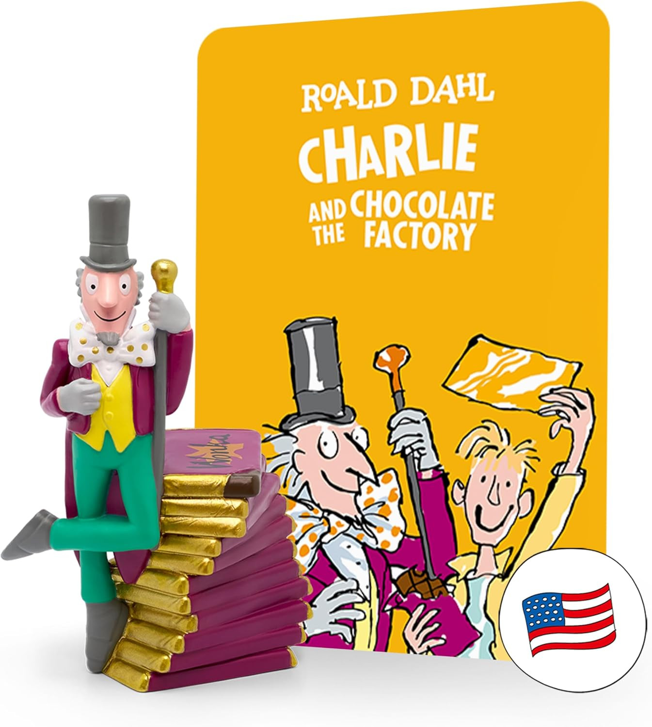 Tonies Willy Wonka Audio Play Character from Roald Dahl's Charlie and The Chocolate Factory | Amazon (US)