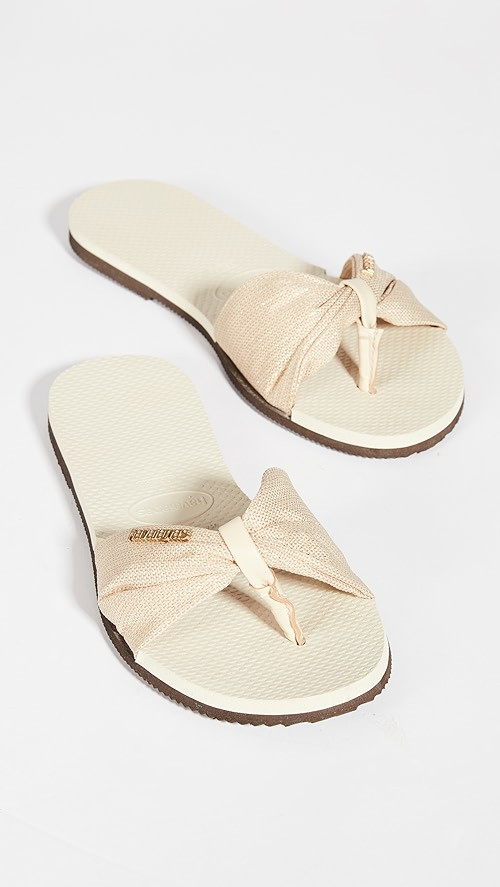 Havaianas You St. Tropez Shine Flip Flops | SHOPBOP | Shopbop