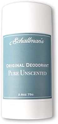 Schallman's Original Deodorant - The BEST Deodorant That Actually WORKS - Prevents Odor and Powder D | Amazon (US)