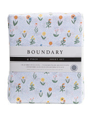 Flower Botanical Sheet Set | TJ Maxx