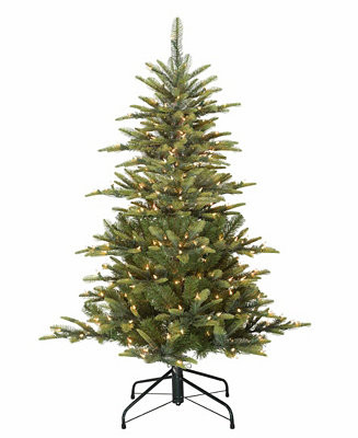 Puleo 4.5FT Pre-lit Arctic Fir Artificial Christmas Tree | Macy's