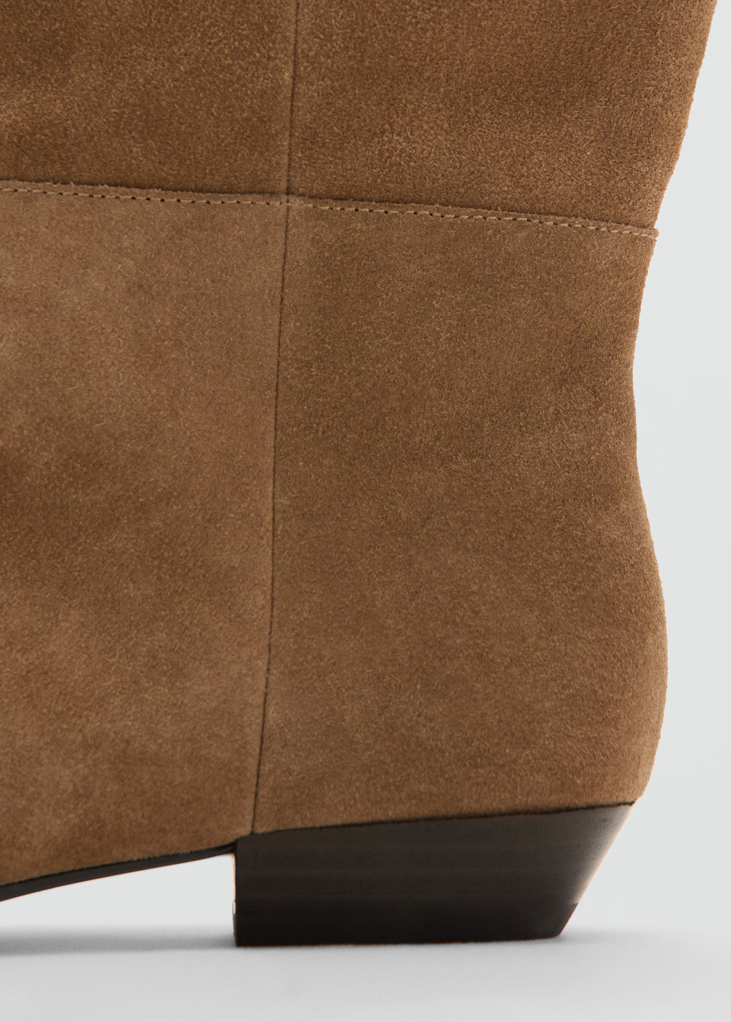 High-leg suede boots - Women | MANGO USA | Mango (US/MX/AU)