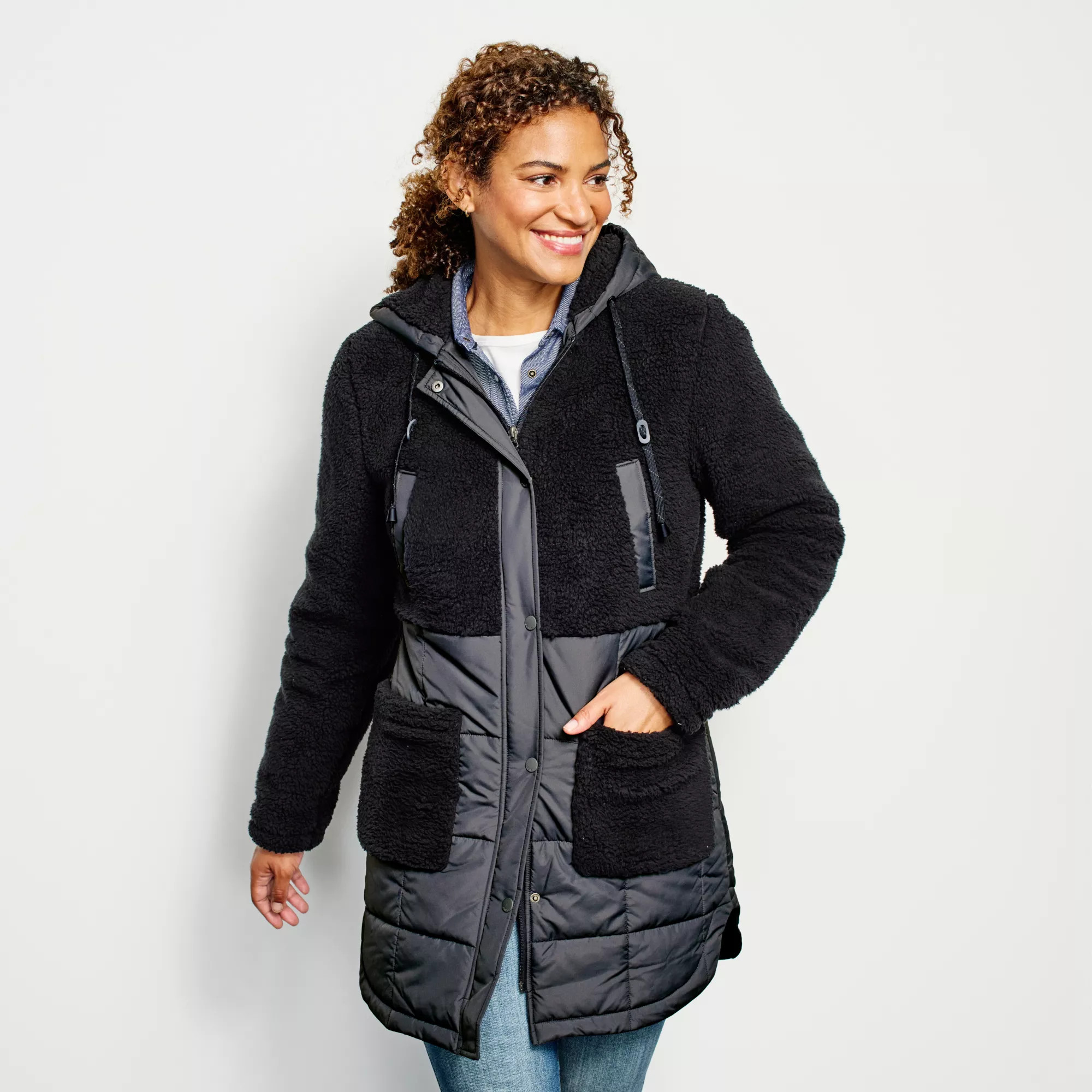 RT7 Sherpa Mixed Media Coat | Orvis (US)