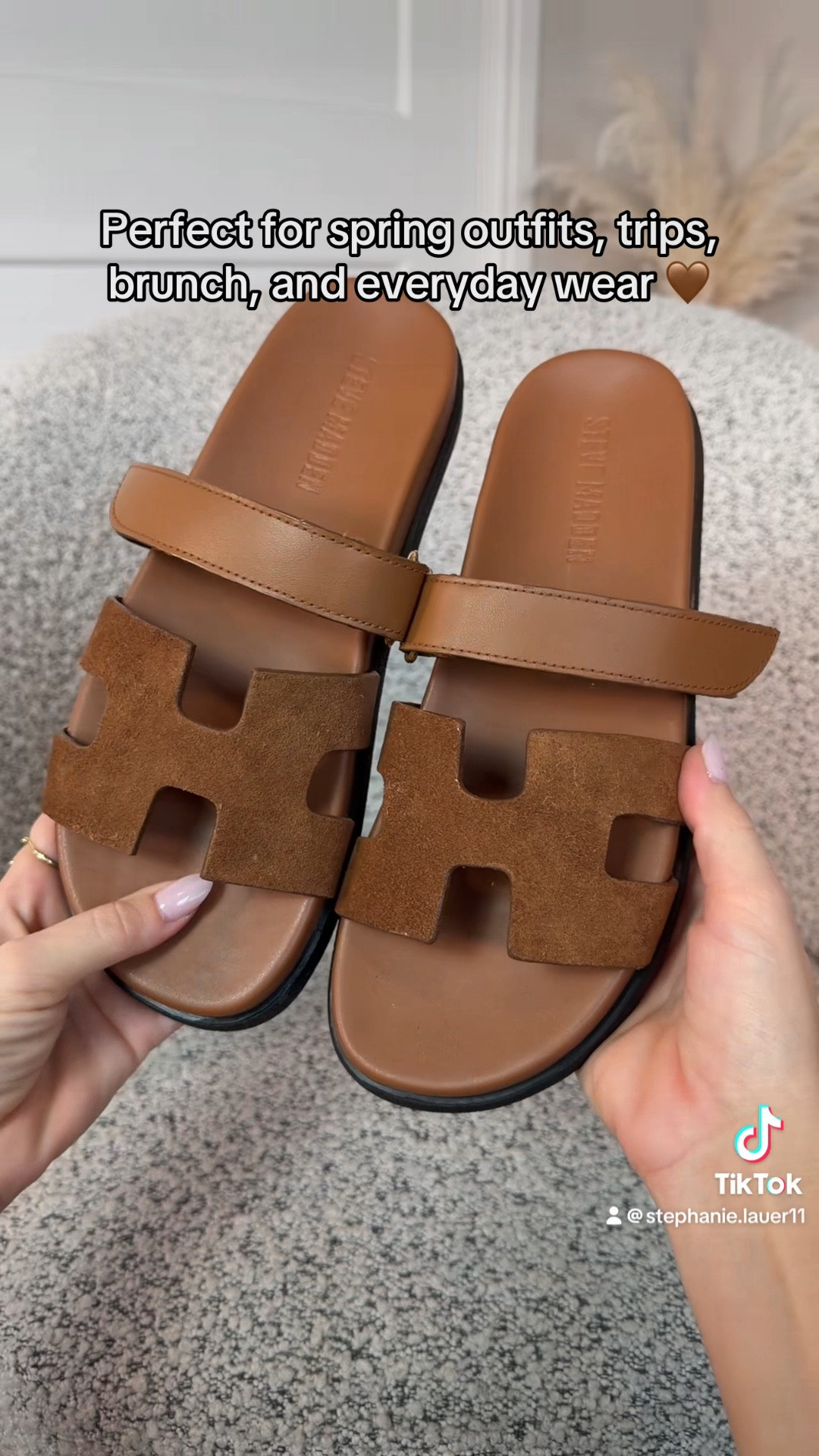 I already know these are going to be on repeat all spring and summer 🤎 I will have these cute sandals 🔗 on my LTK in the shoe section! 

@stevemadden-us 

#LTKTravel #LTKSaleAlert #LTKootd