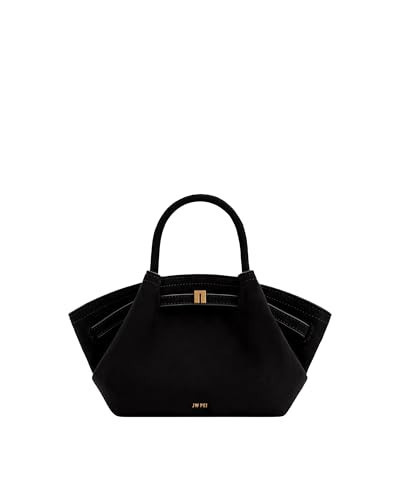 JW PEI Women's Hana Mini Faux Suede Tote Bag - Black | Amazon (US)