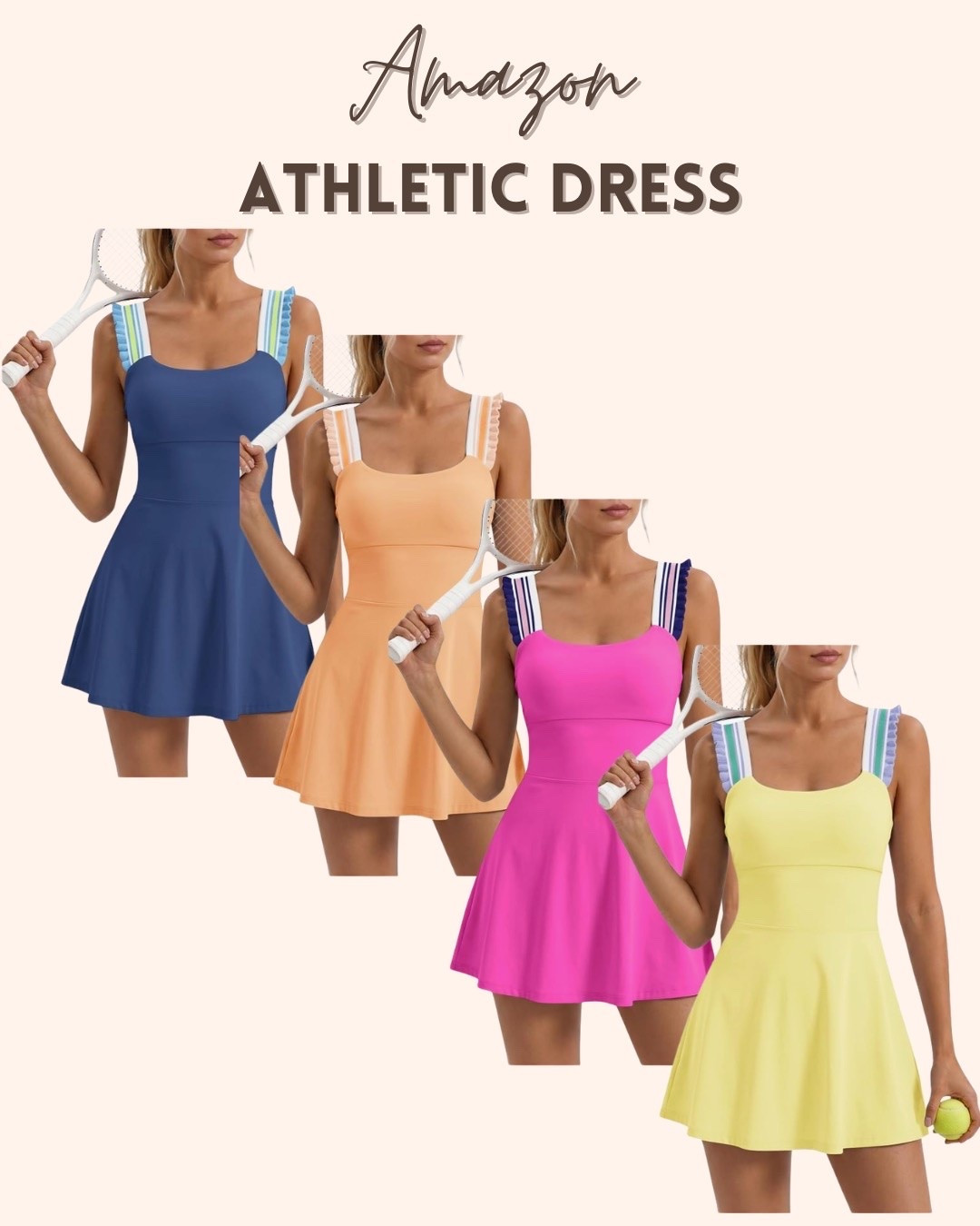 The cutest athletic dresses for your fall sports vibe!

#LTKootd #LTKActive #LTKfitnessgoals