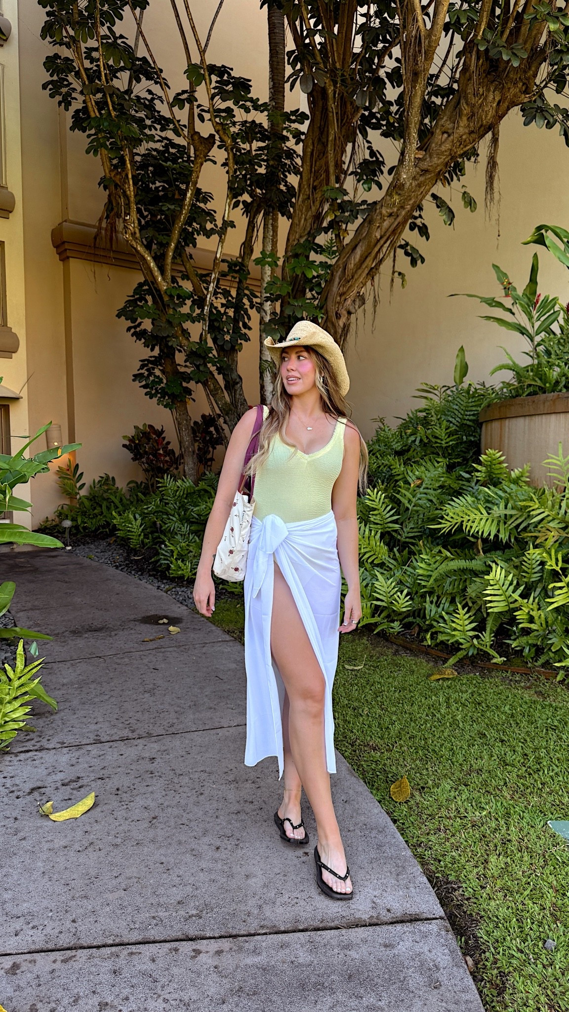 Beach day vacation outfit! Linked a similar swimsuit!

#LTKootd #LTKSeasonal #LTKSwim