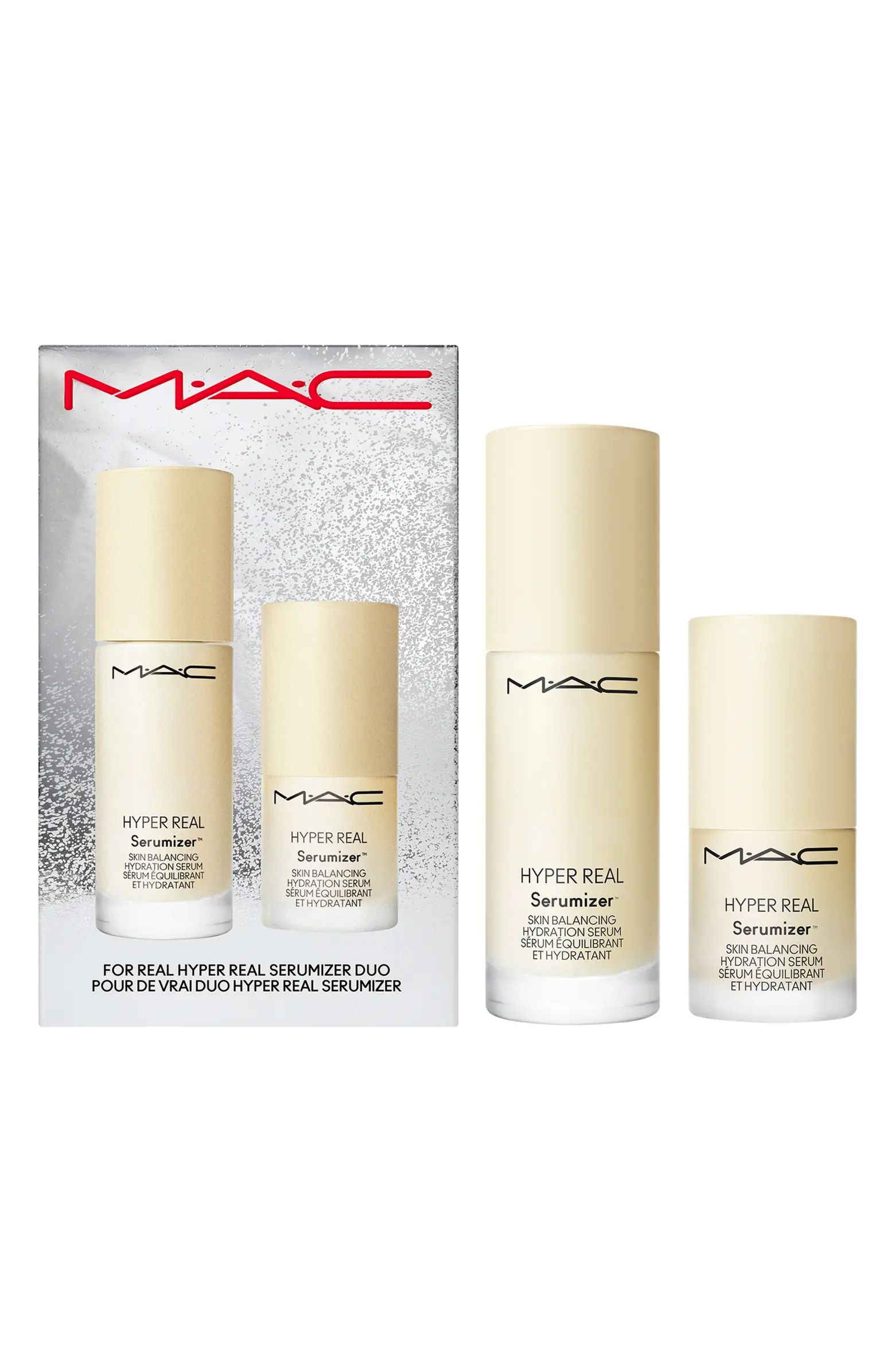 MAC Cosmetics For Real Hyper Real Serumizer™ Skin Balancing Hydration Serum Duo $99 Value | Nor... | Nordstrom
