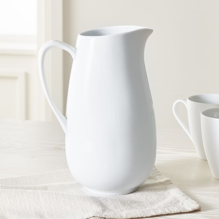 Organic Porcelain Pitcher | West Elm (US)
