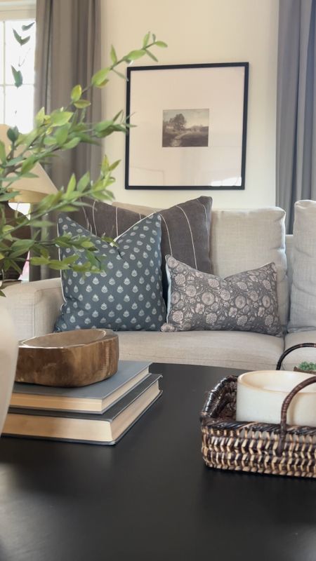 Spring pillow covers | woven nook | living room decor | neutral curtains | gallery frame | lumbar pillow | coordinating pillow cover combo | loloi rug | lamp | vase | Target | pottery barn | curtains | Amazon | coffee table 

#LTKhome #LTKfindsunder50 #LTKfindsunder100