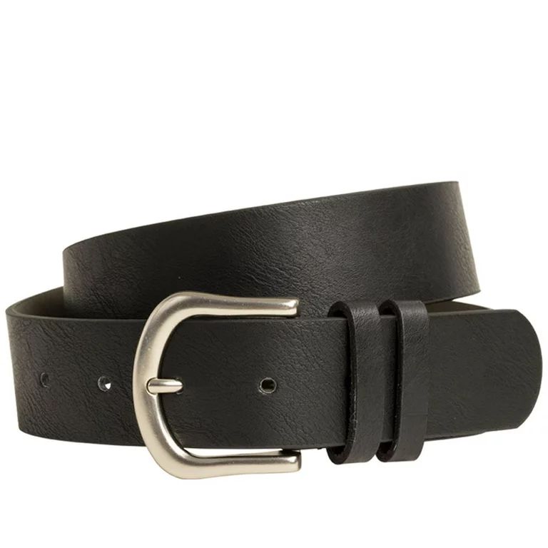 Time and Tru Women's Double Loop Harness Belt, Black | Walmart (US)