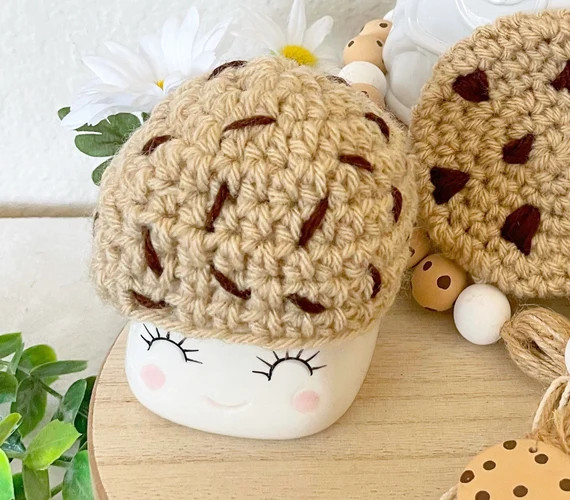 Chocolate Chip Cookie Marshmallow Mug Hat | Etsy (US)