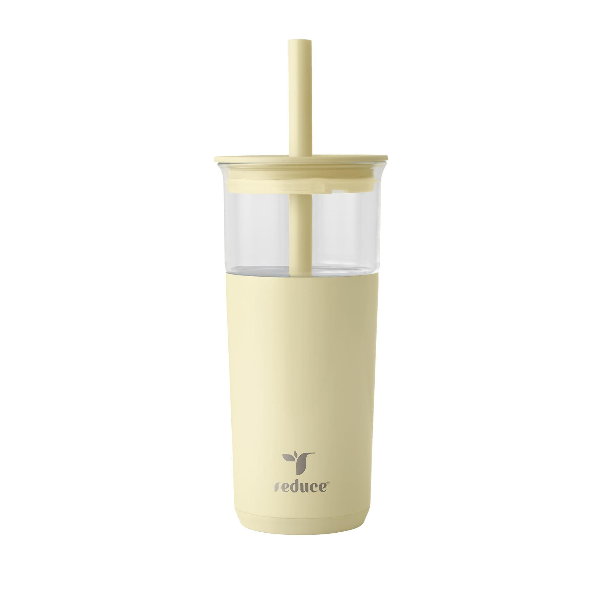 REDUCE Aspen 20 oz Vacuum Insulated Glass Tumbler with Lid & Extra Wide Straw - Keeps Drinks Cold... | Amazon (US)