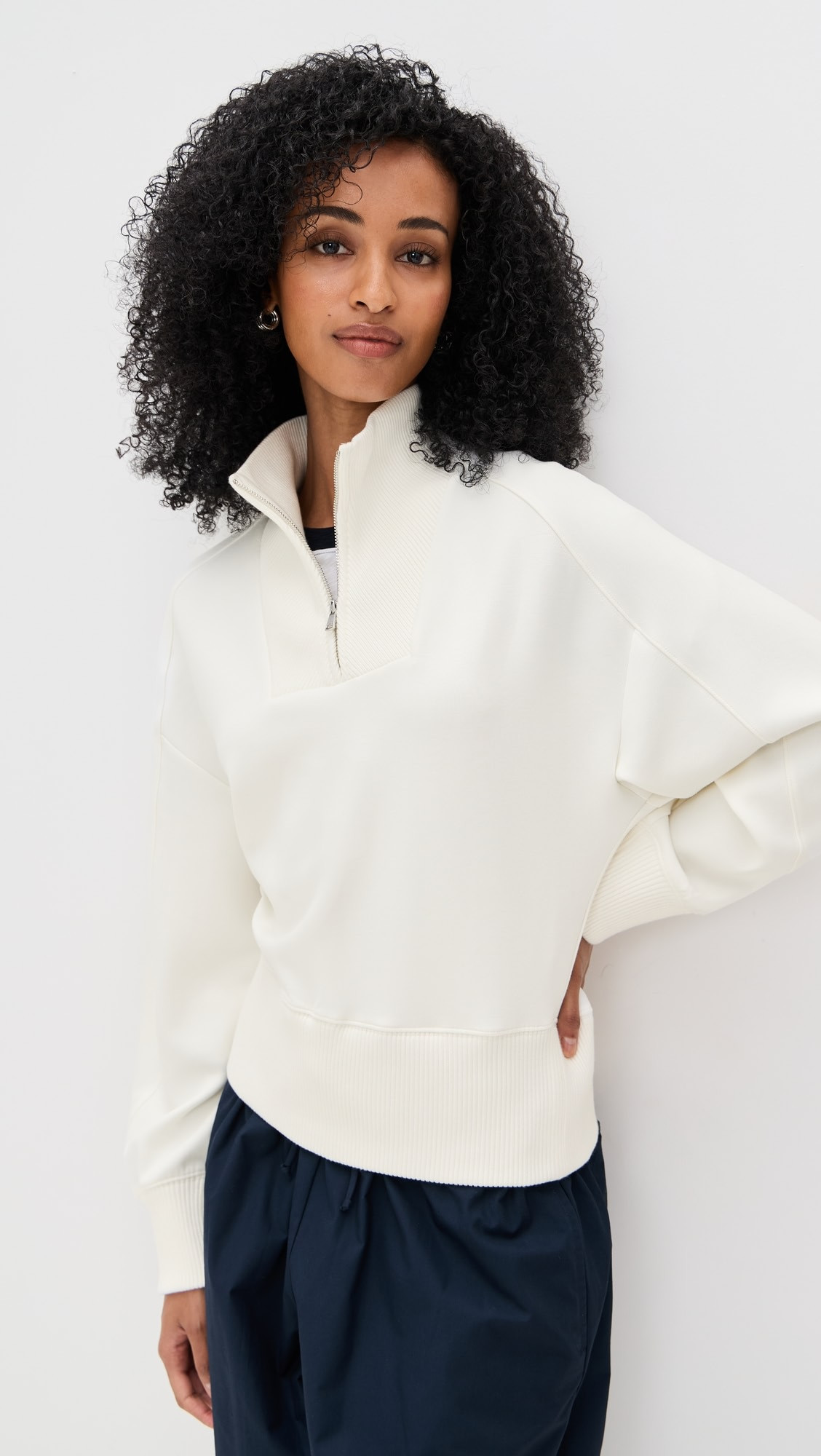 Thea Quarter-Zip Pullover | Shopbop
