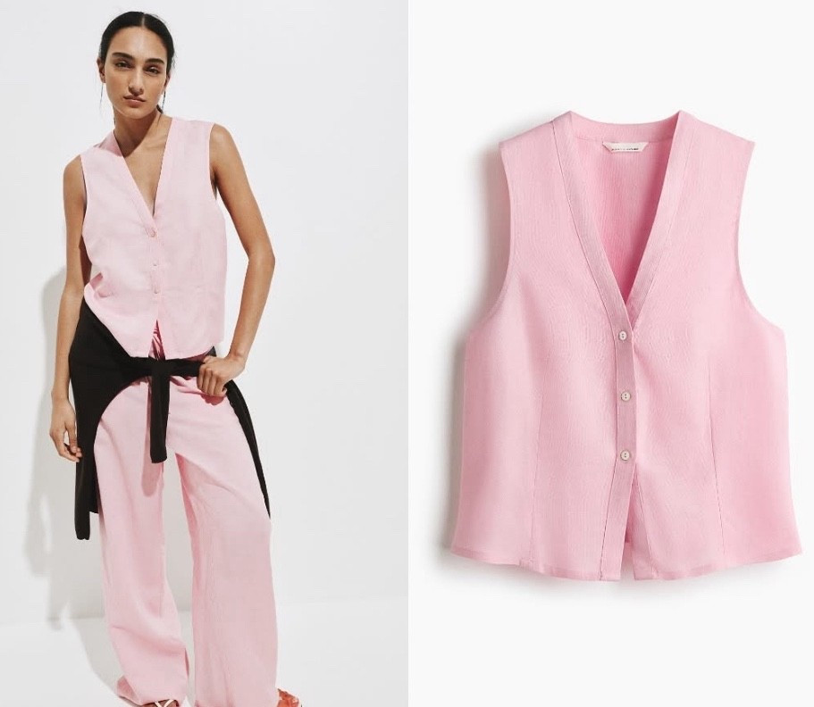 H&M hot finds 🔥🔥
Ready for Spring-Summer.
SLEEVELESS LINEN-BLEND SHIRT
The price right now is $16.99
Was $19.99



#LTKWorkwear #LTKSaleAlert