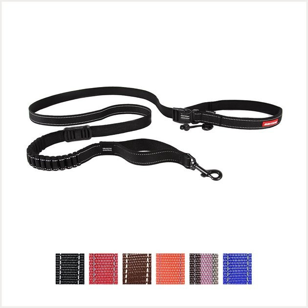 EzyDog Road Runner Dog Leash, Black | Chewy.com