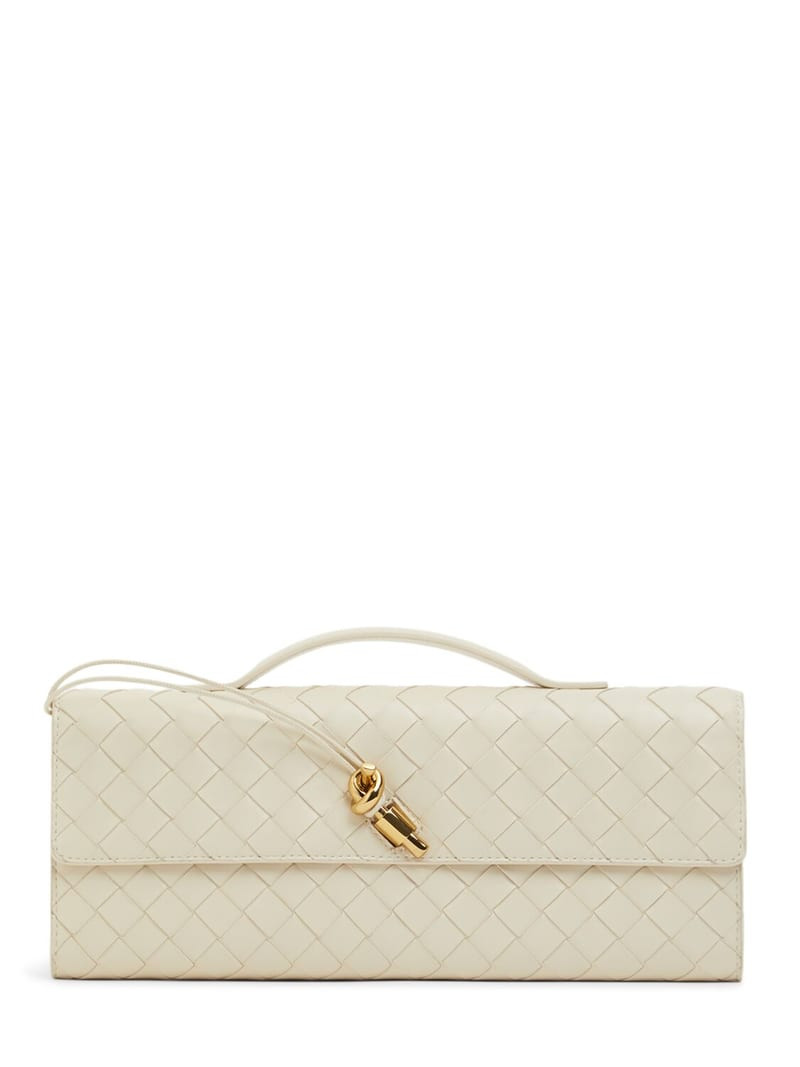 Long Andiamo clutch w/ handle | Luisaviaroma