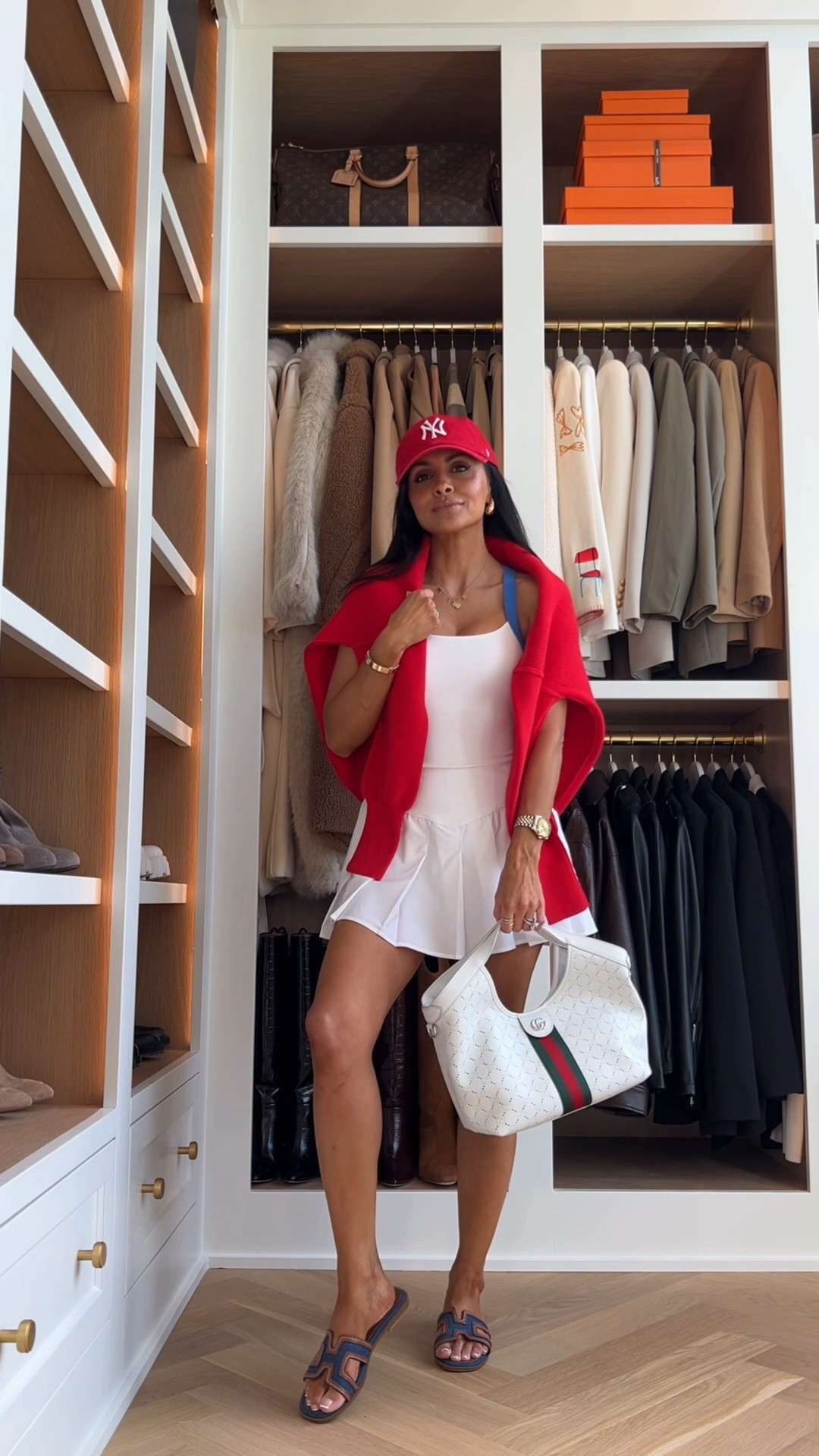 Target summer finds 
4th of July outfit ideas / casual summer outfits 
Target tennis dress
Target red sweater 
Wearing an XS in everything, shoes run TTS

#LTKOver40 #LTKActive #LTKootd