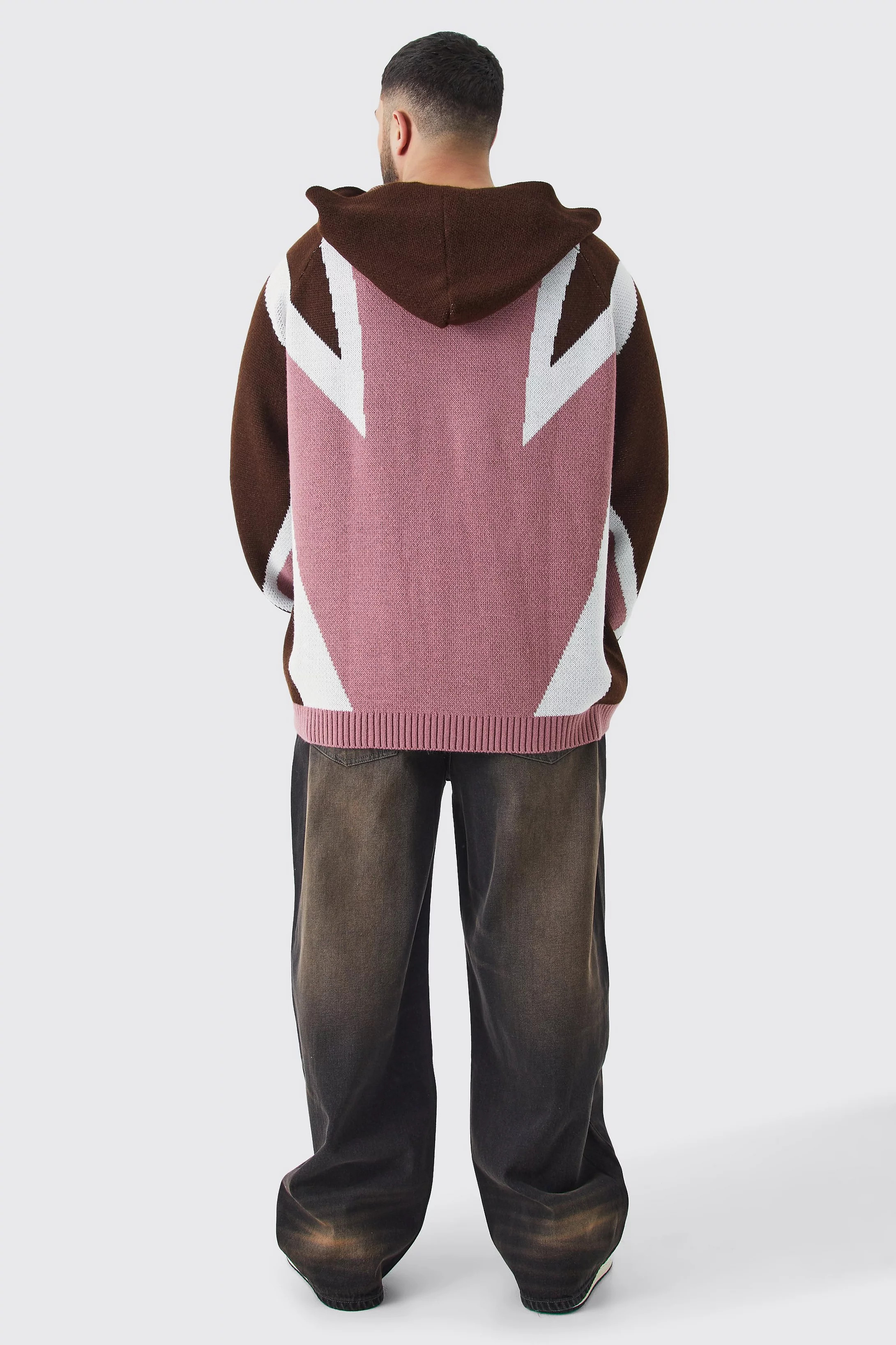 Plus Baggy Rigid Washed Jeans | boohooMAN (US & Canada)