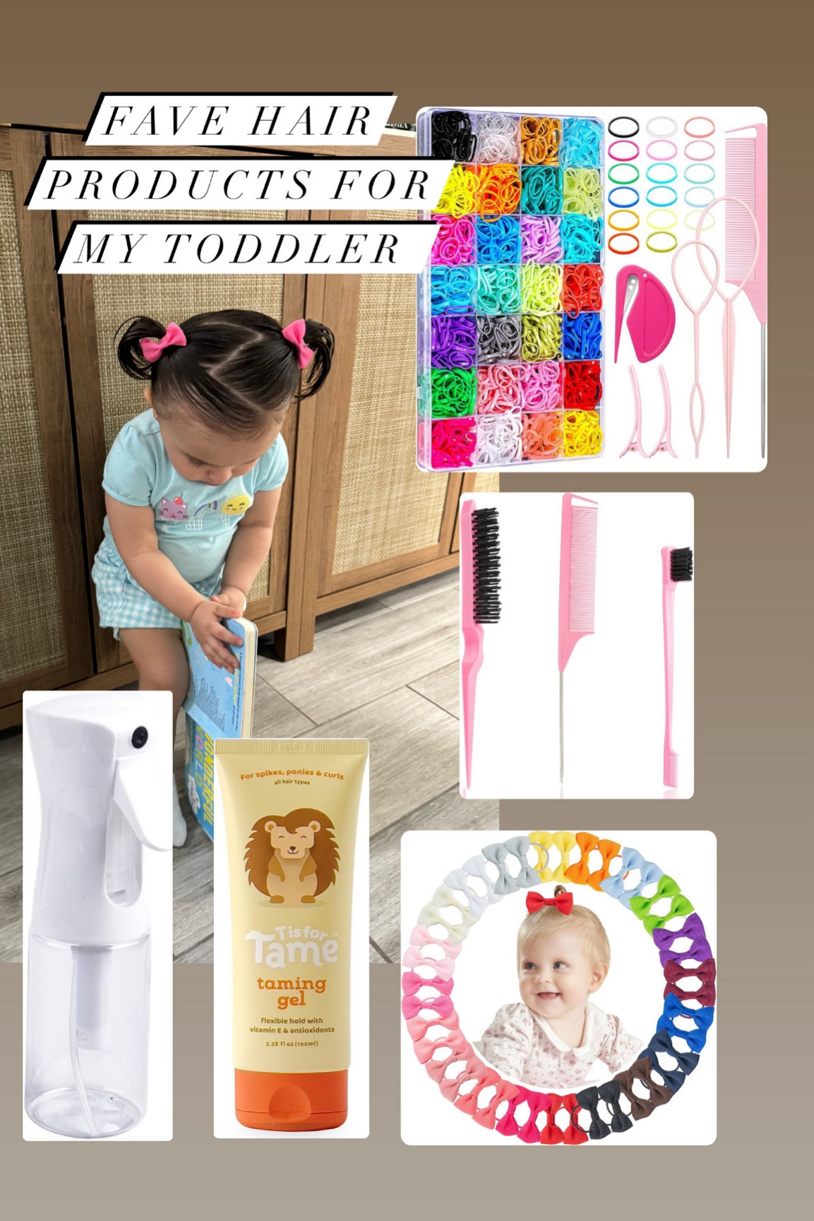 My favorite products for styling my daughters hair 😊

#LTKKids