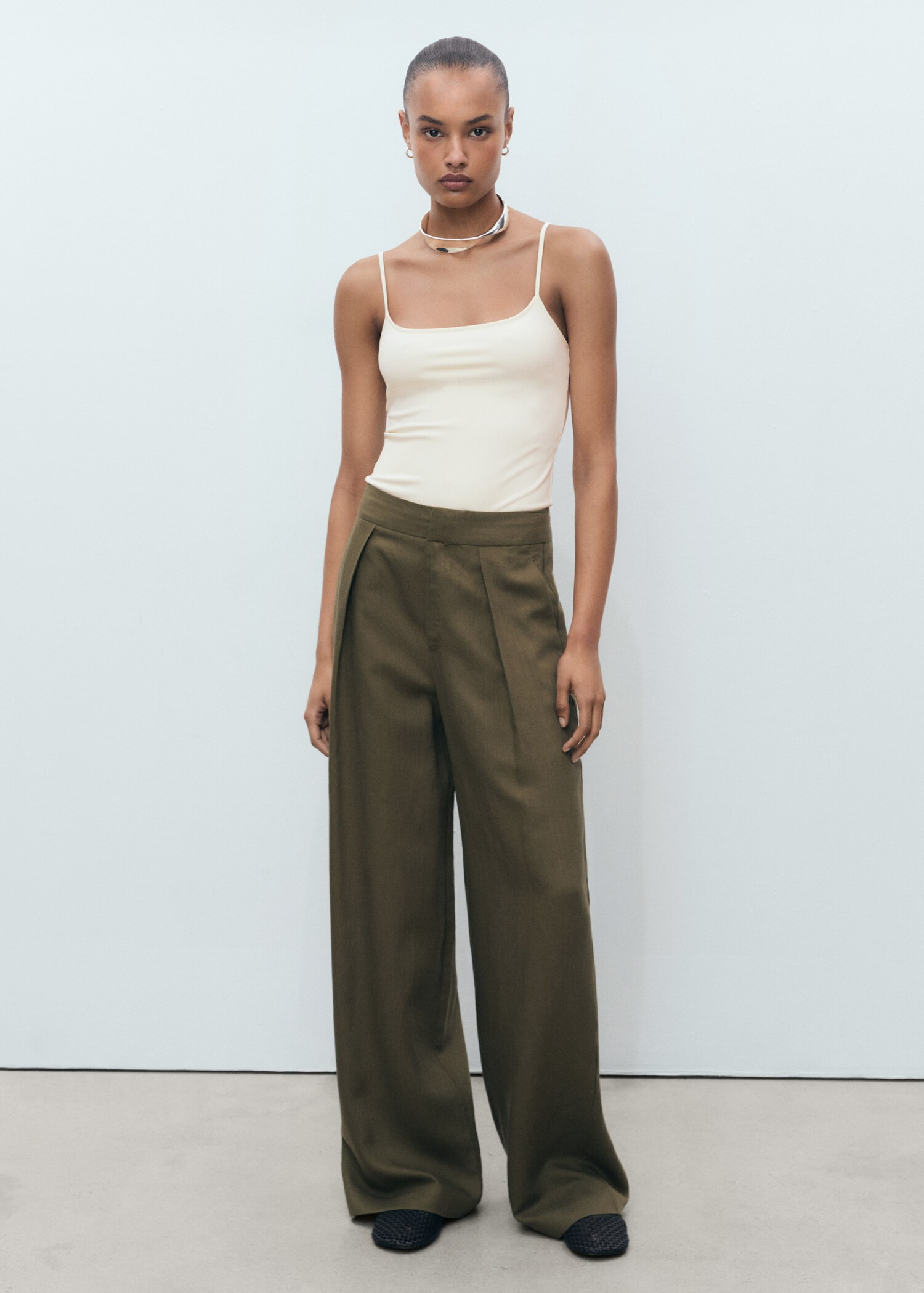 Top mit Spaghettiträgern - Damen | MANGO Deutschland | Mango EU