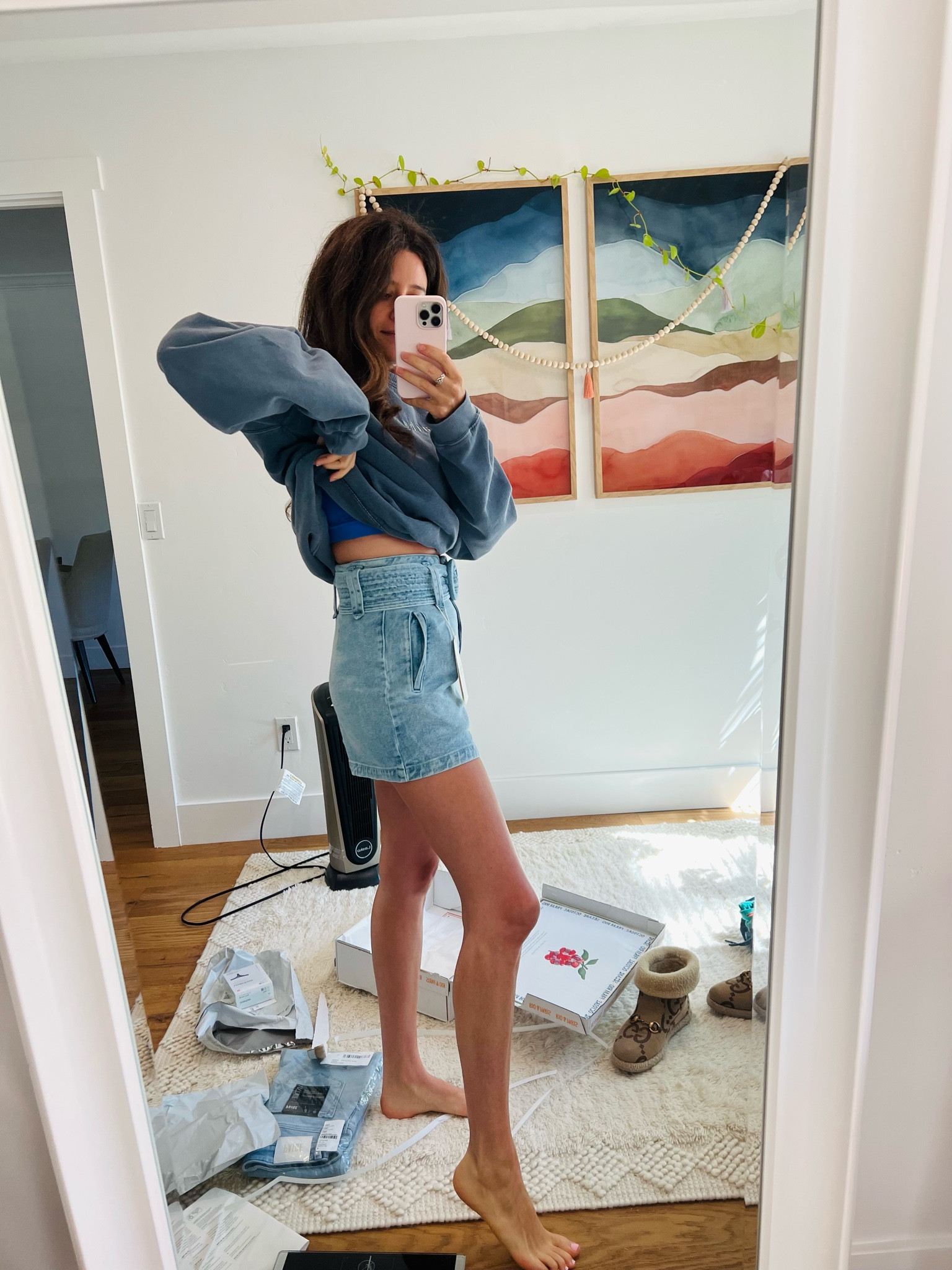 Short jean sezane hotsell