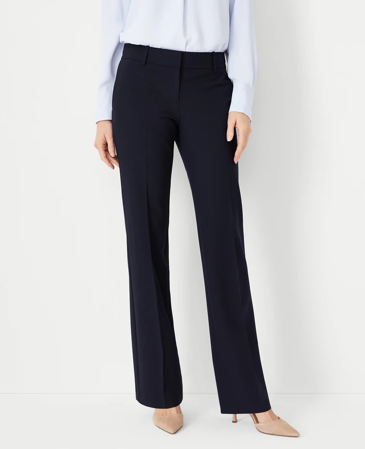 The Tall Mid Rise Trouser in Seasonless Stretch | Ann Taylor