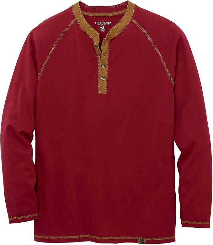 Legendary Whitetails Men's Recluse Henley | Amazon (US)