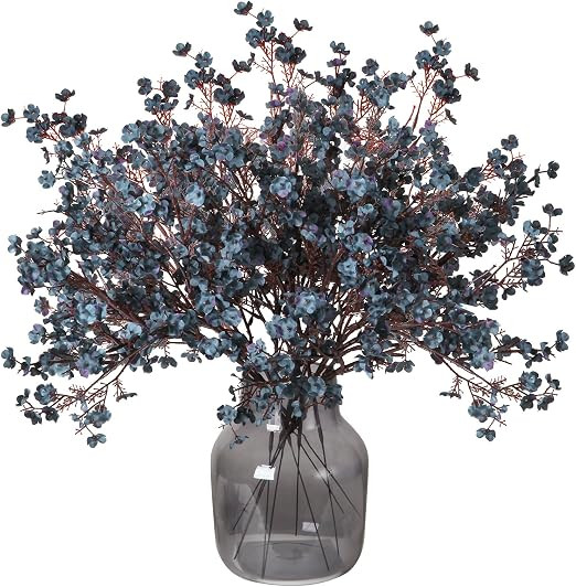 6Pcs Babys Breath Artificial Flowers Bulk Real Touch Flowers Fake silk Flowers Bulk for Home Kitc... | Amazon (US)