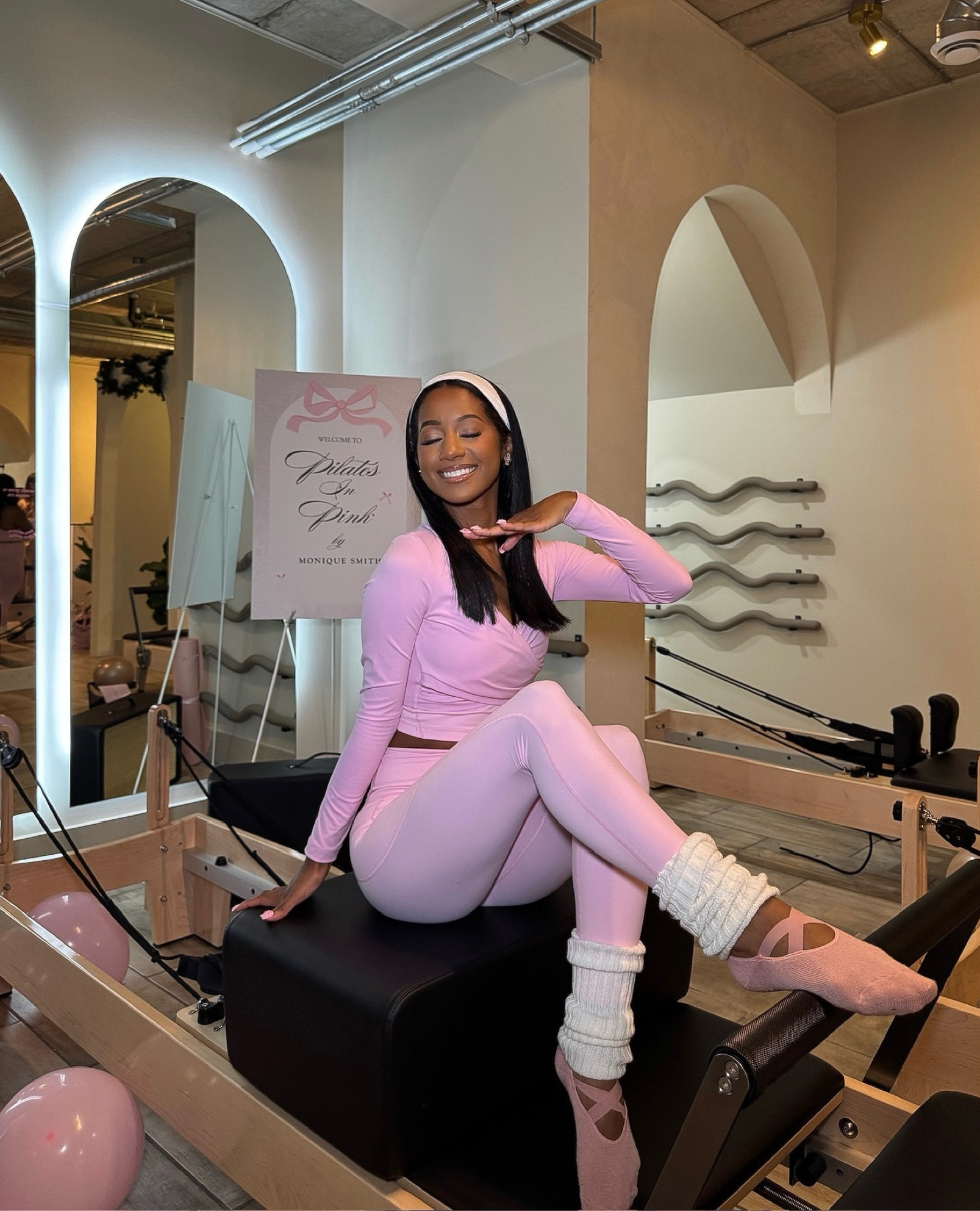 Pilates in pink turned out AMAZING🎀💕Our invite, poster & stickers is now available to download in my bio!!

#LTKfitness #LTKcanada #LTKwinter