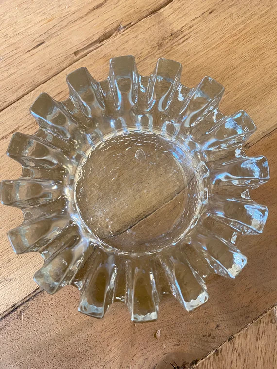 Vintage Pukeberg Glass Ashtray - Etsy | Etsy (US)